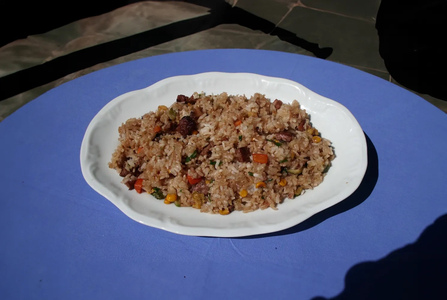 Arroz moti refogado